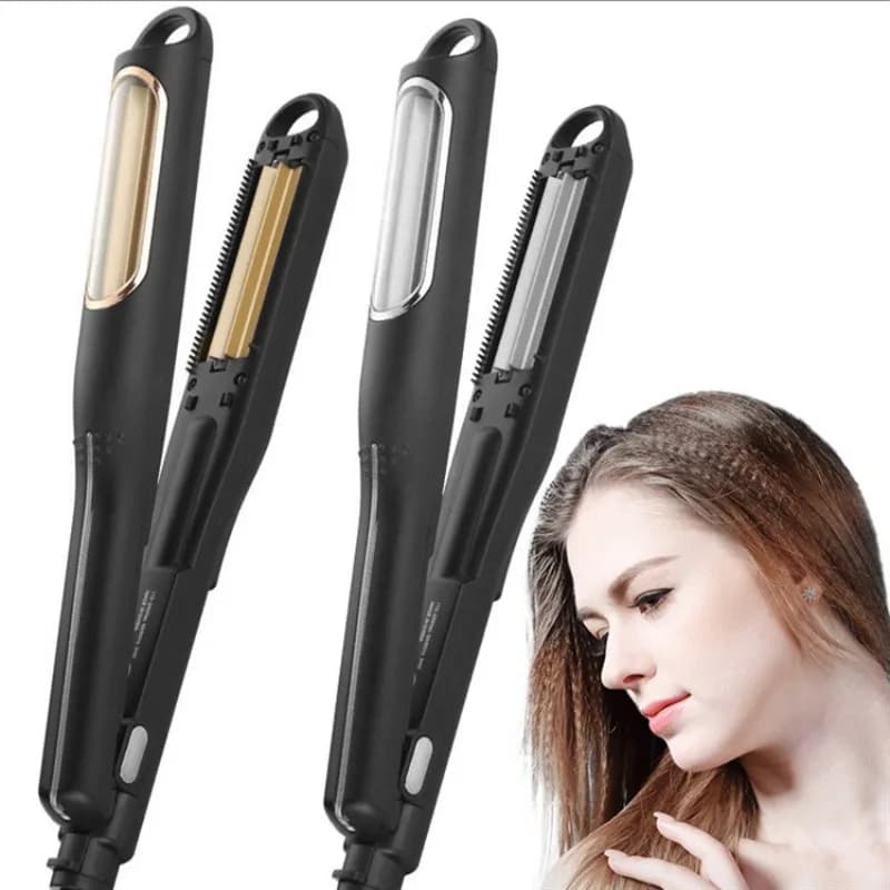 Ferro da stiro per capelli a crimpare automatico agli ioni, bigodino professionale per capelli, stecca per permanente di mais, bordo ondulato, strumento per lo styling del ferro tormalina
