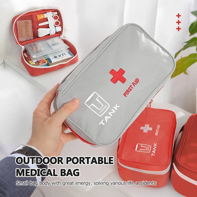 Car Portable Foldable First Aid Kit Bags Travel HandBag Storage Bag For TANK Great Wall GWM WEY 300 500300500
