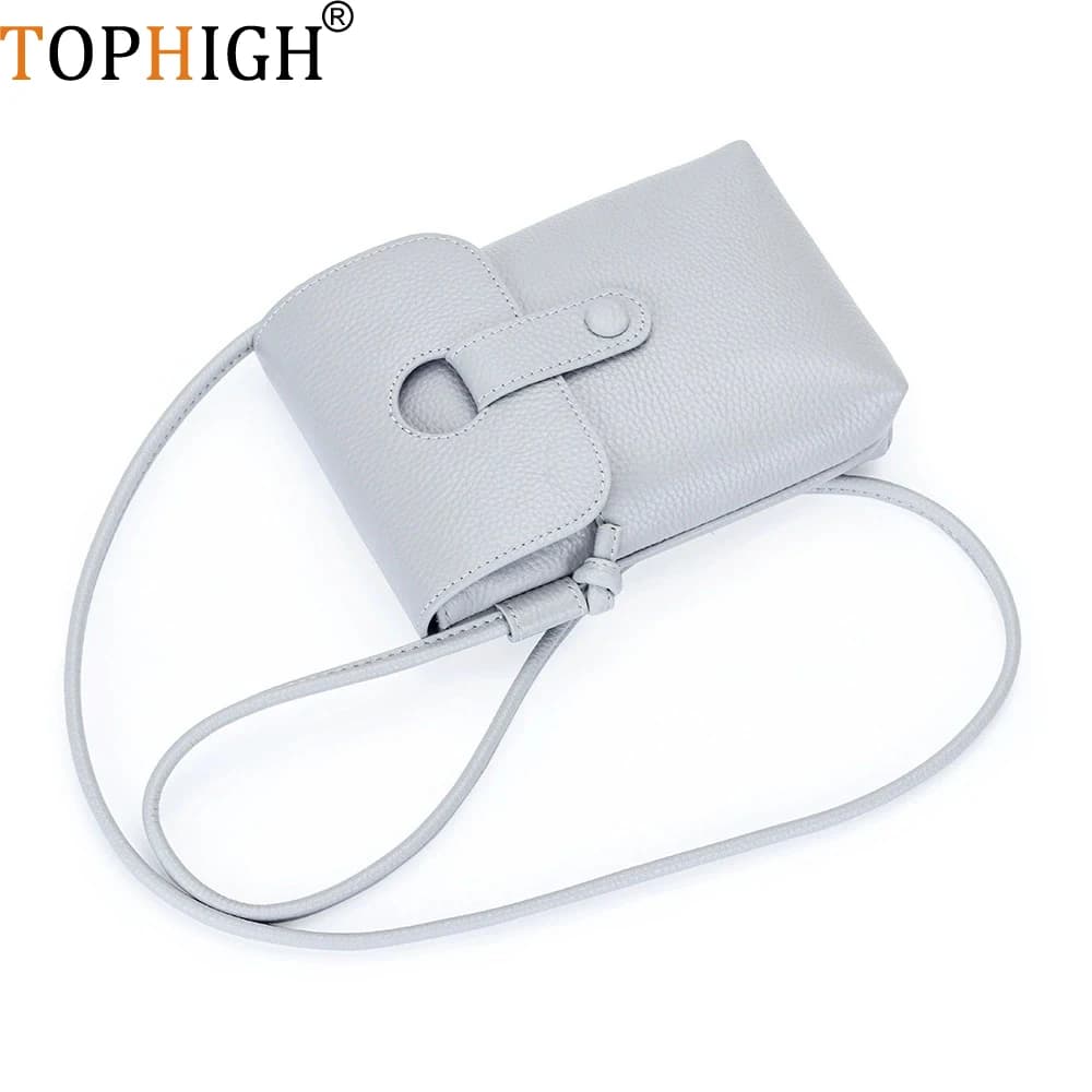 TOPHIGH New Luxury Designer Crossbody Bags For Women Small Cell Phone Wallet Purse With Adjustable Strap Women's Shoulder Bag