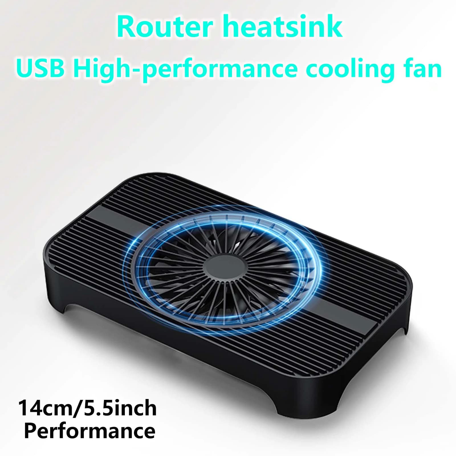 Network Devices Cooling USB Fan Portable 5V USB Quiet Fans Compatible For Router TV Receiver DVR Playstation Xbox