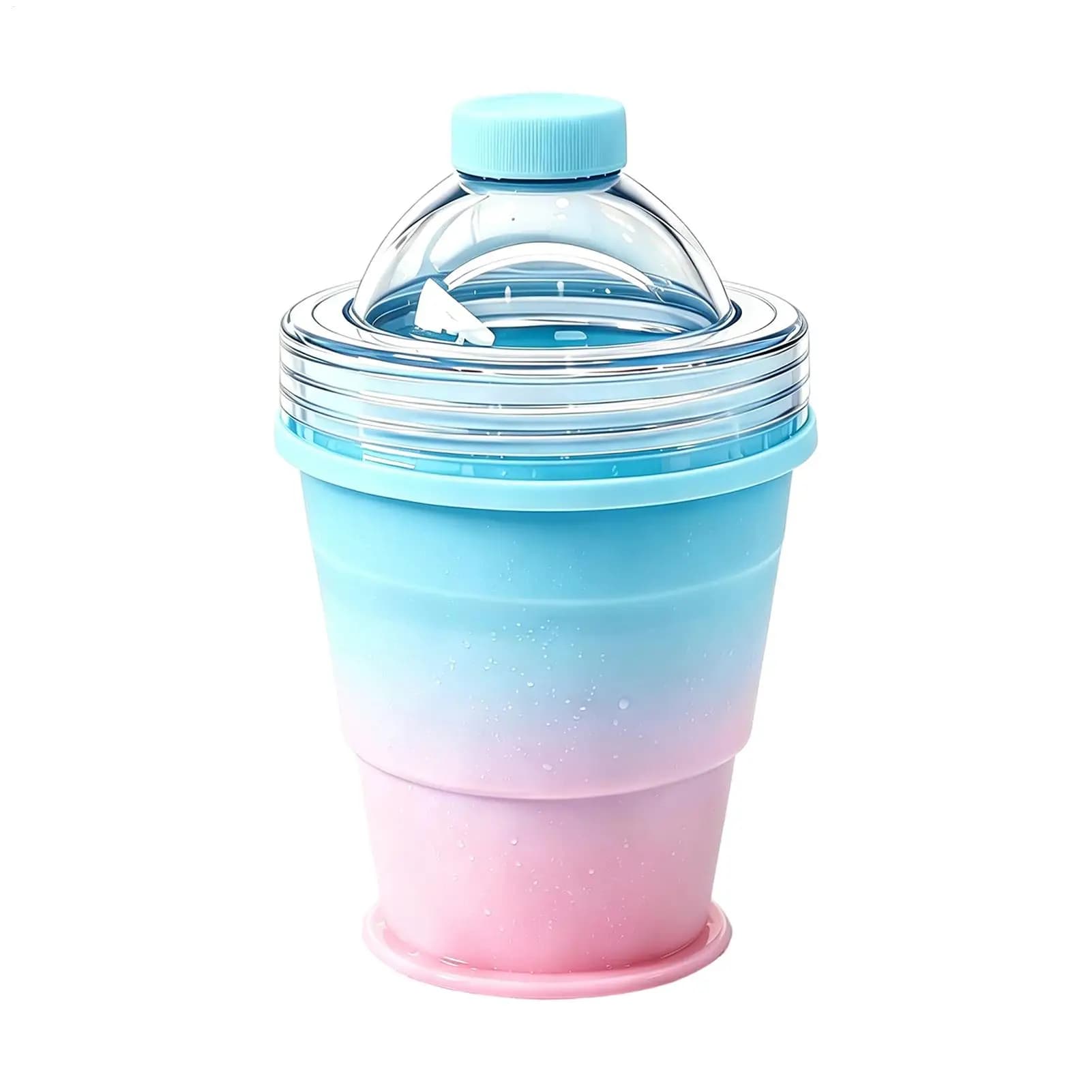 Foldable Cups For Travel Silicone Ice Ball Maker Foldable Silicone Ice Ball Maker Cup For Coffee Beverages Juice Beer Whiskey