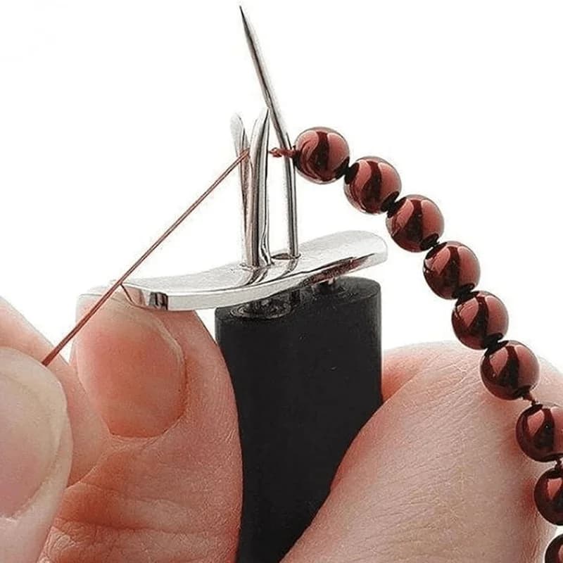 Beading Knotting Tool Stringing Scattered Loose Beads Beaded Thread Knotter Pearl Agate Bracelet Jewelry Fast Knotting DIY Tools