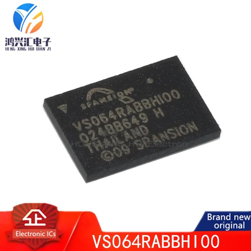 Nuovissimo/Originale S29VS064RABBHI000 Nuovo e Originale S29VS064RABBHI FLASH - NOR Memoria IC 64 Mb (4 M x 16) Parallelo 108 MHz 80 ns