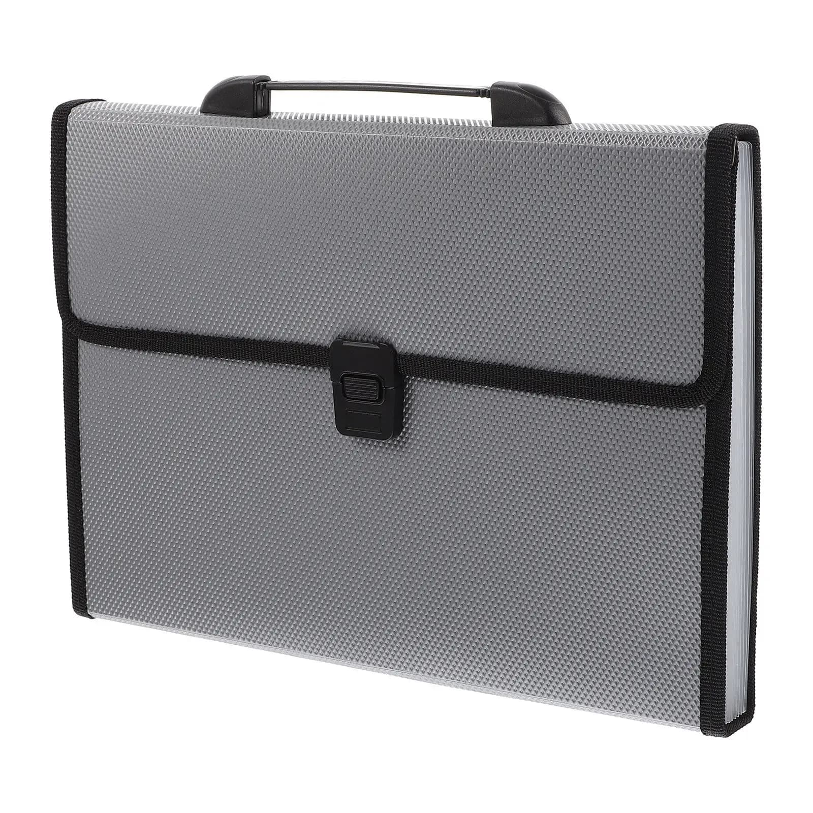 File Folder Organizer Portable Accordion Document Office Storage Halloween Christmas Accordion File Bag Expanding File Folder