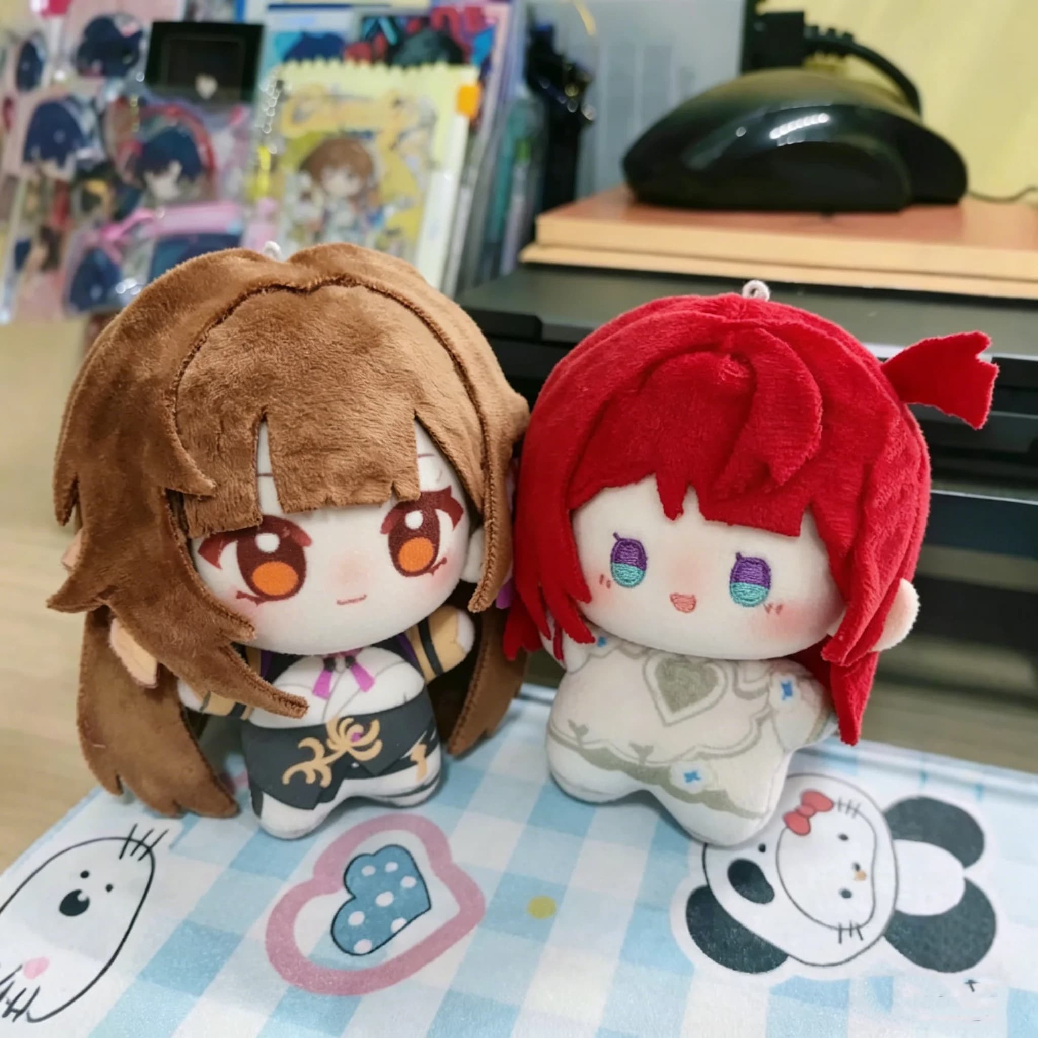 Peluche Anime Honkai Star Rail Tribios Sushang da 10 cm, Giocattoli Imbottiti, Ciondolo Portachiavi, Regali di Compleanno e Natale