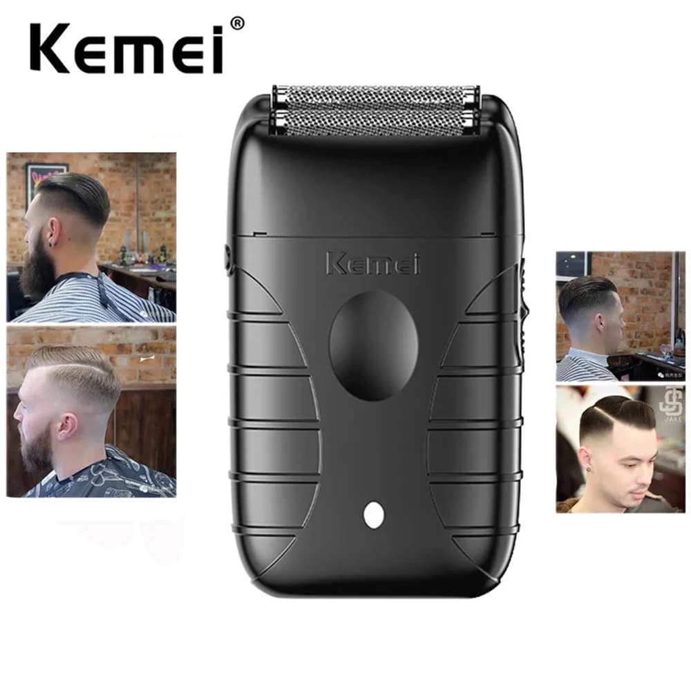 Kemei 2299 Barber Foil Shaver Men Electric Shaver Head Cordless Smooth Shaving Machine Close Shave Beard Trimmer Gifts