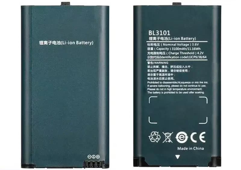 nuovo originale per batteria walkie-talkie Hytera PNC370 BL3101 3100mah