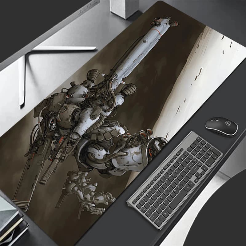 Mouse Mat Mechanical Warrior G-gundam Z-zaku II Professional game keyboard pad for e-sport game keyboard mat Notbook desk mouse pad