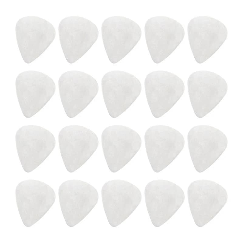 U2JB 20Pcs Stainless Steel Guitar Pick Plectrums for Electric Guitar Bass Ukulele
