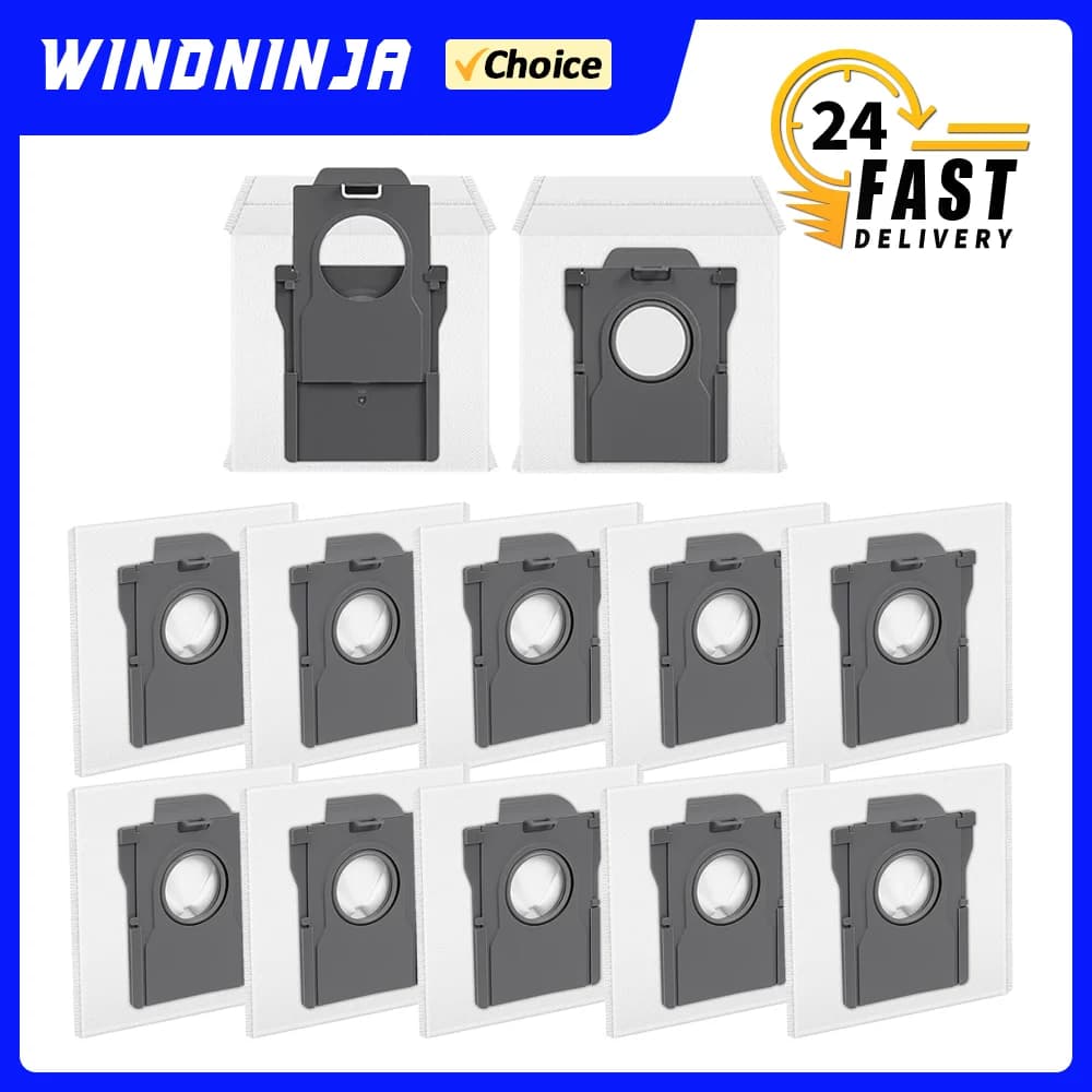Robot Vacuum Dust Bag For Midea V12 Pro For Dreame X30 Ultra X40Ultra X50 Ultra X30 PRO X50 Pro X40 Pro L40 Ultra L10s Pro Ultra
