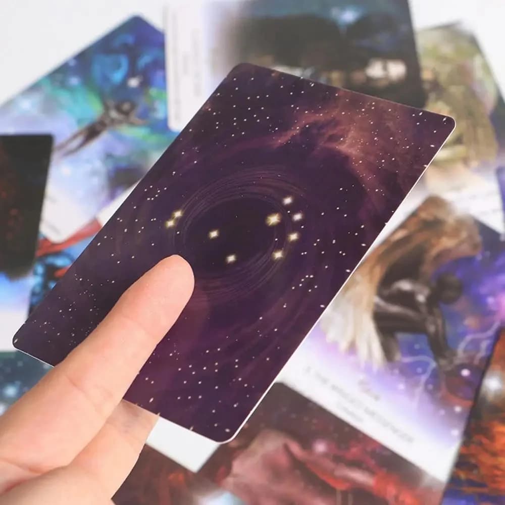 10.4 x7.3 cm Star Temple Oracle Deck 44 pezzi di carte