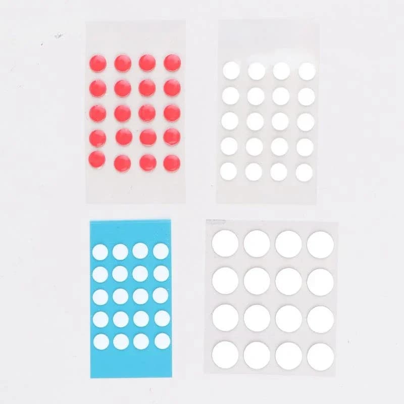 1Set Piccolo Punto Rotondo PTFE Fondo Del Mouse Pattini Mouse FAI DA TE Piedi Scivolanti Versione Velocità di Controllo ICE Resistente All'usura Esports Universale