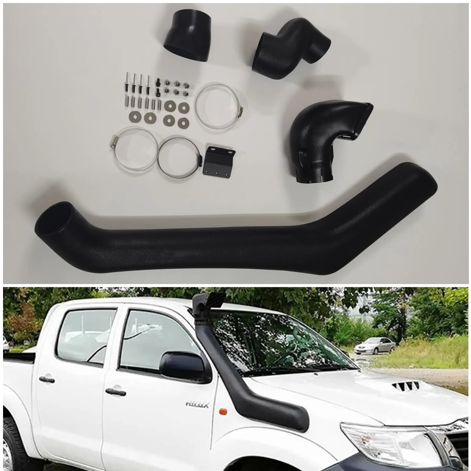 DUKE4WD Modified Plastic Air Suction Kit Snorkel For Toyota Hilux Vigo2005-2011 2012 2013 2014 Auto Exterior 4X4 Accessories