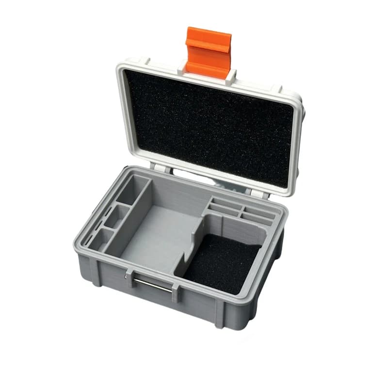 1 pz custodia da viaggio custodia da viaggio scatola portatile con guarnizione fibbia resistente agli urti e alla polvere per accessorio per fotocamera Insta360 Go Ultra Action