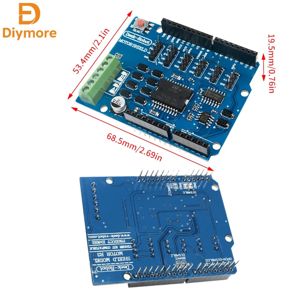 Expansion card unit module tab Shiled driver CC L298P Shield for relay Shiled card Arduino