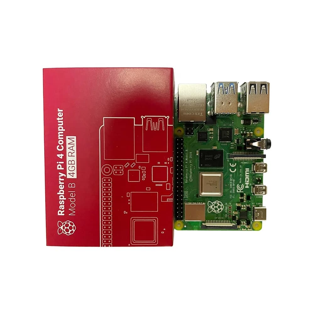 Raspberry Pi 4 Modello B Pi4 4b 1GB 2GB 4GB 8GB RAM Starter Kit Scheda 1g 2g 4g 8g Computer Mini Pc Modello B Pi4b 2 Gb 4 Gb 8 Gb