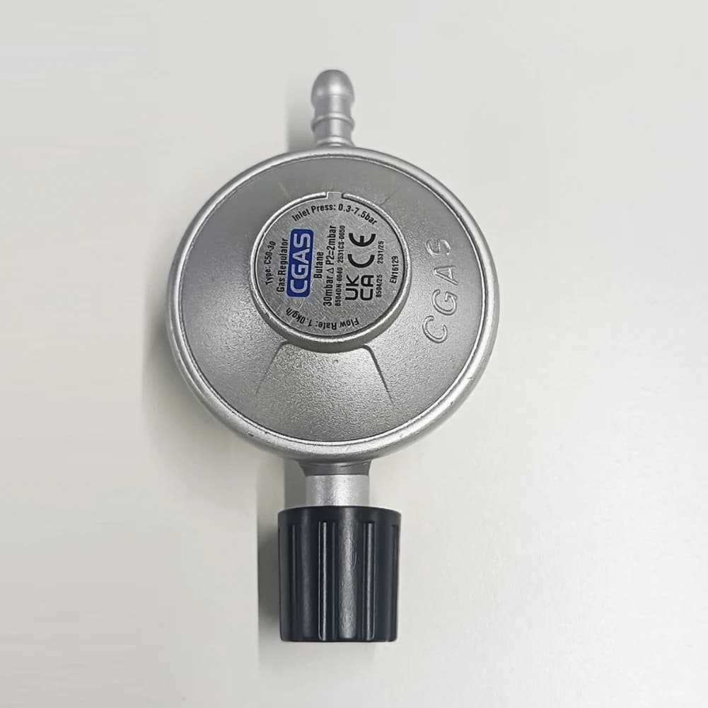 Low Pressure Gas Regulator, Propano Tank Connection Kit, Low Pressure Propano Regulator for Camping, Grid, Heater