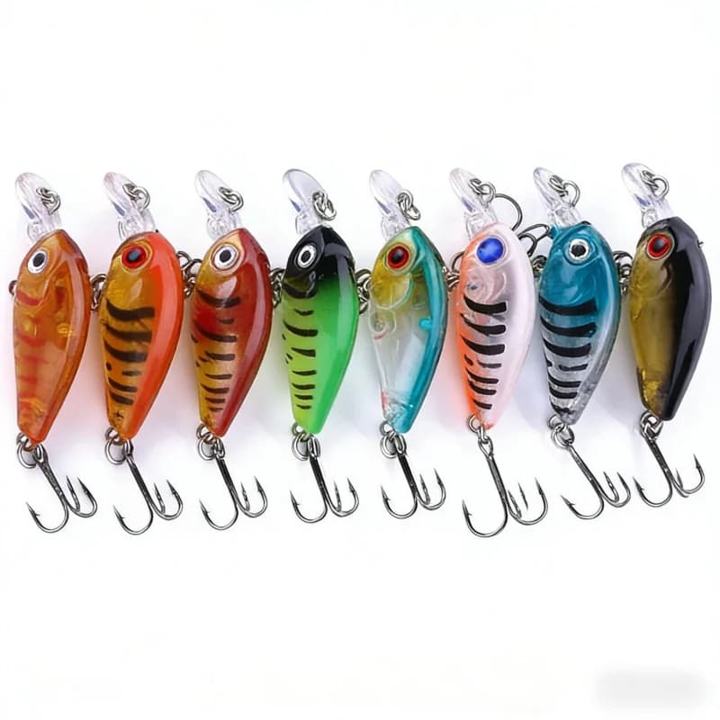 Exhaust Micro Rock Little Fat Man 4.5cm 4g, Esca Rigida per Spigola e Spigola Striata, Esca Artificial Multiuso
