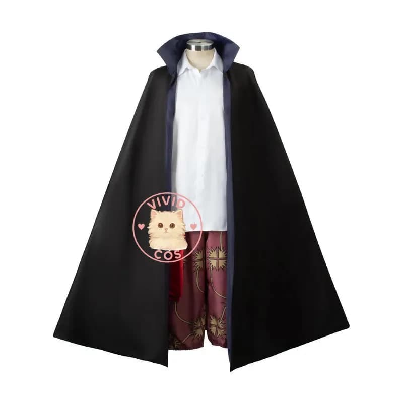 Hair Shanks 'Costume cosplay Giacca rossa bidimensionale del film di ruolo Stesso stile dell'anime in A;2, C'4, H.