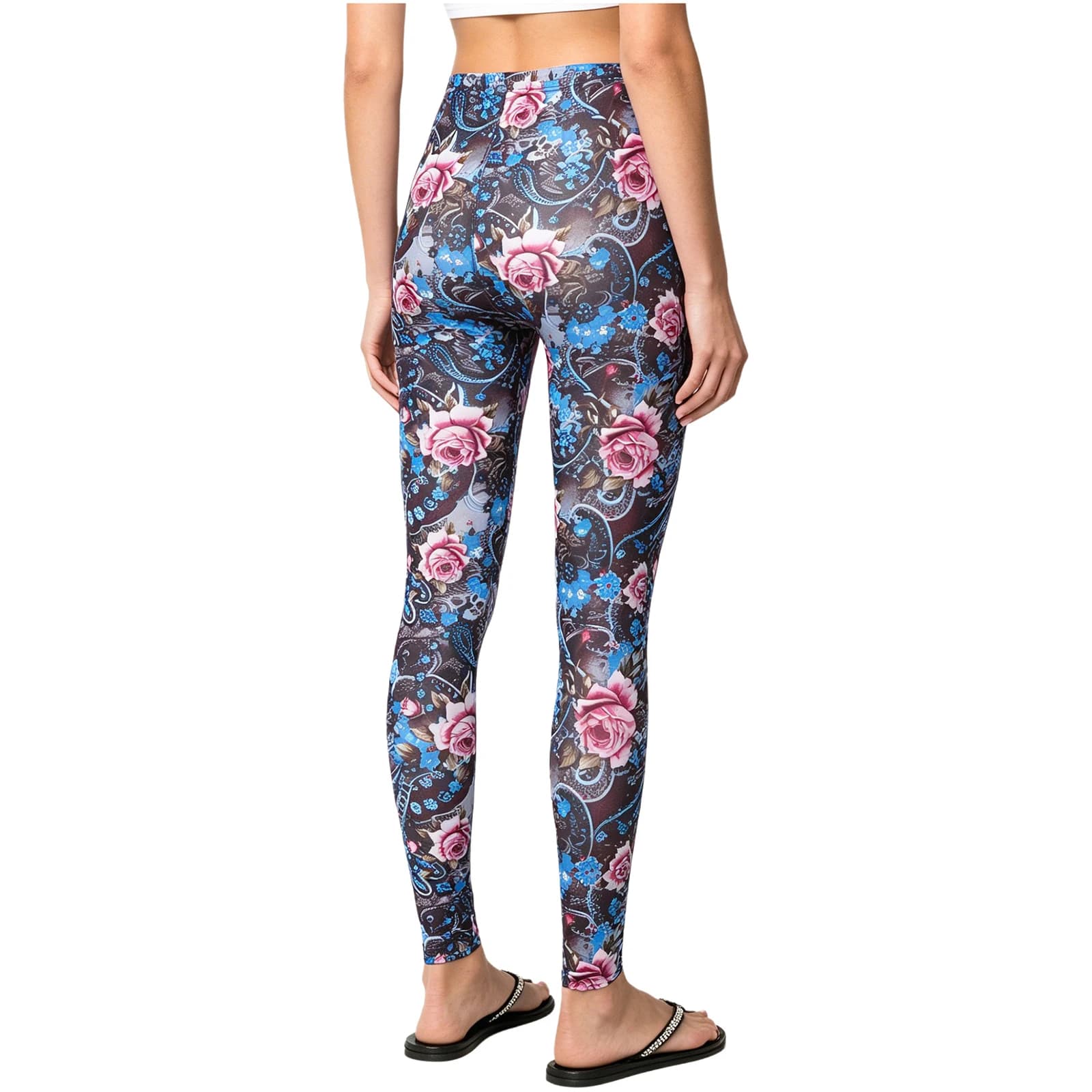 Leggings da Donna Sexy per Sport e Palestra, Pantaloni Yoga Stampati a Vita Alta, Abbigliamento Fitness per Jogging e Allenamento