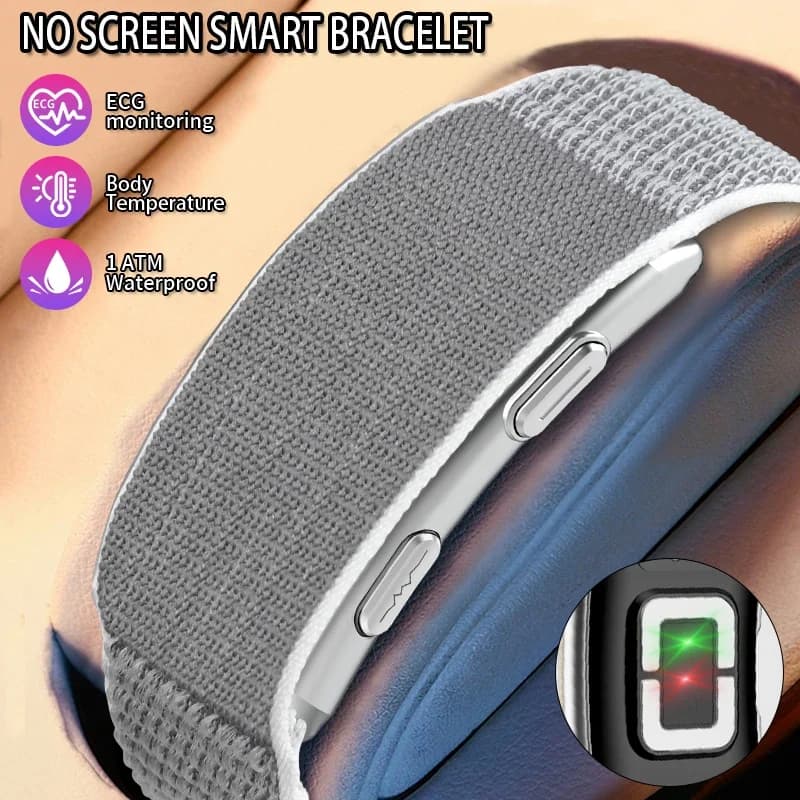 2026 ECG bracelet smart heart rate monitor blood pressure health Smart Band waterproof Sport Fitness Smart Watch for Android iOS
