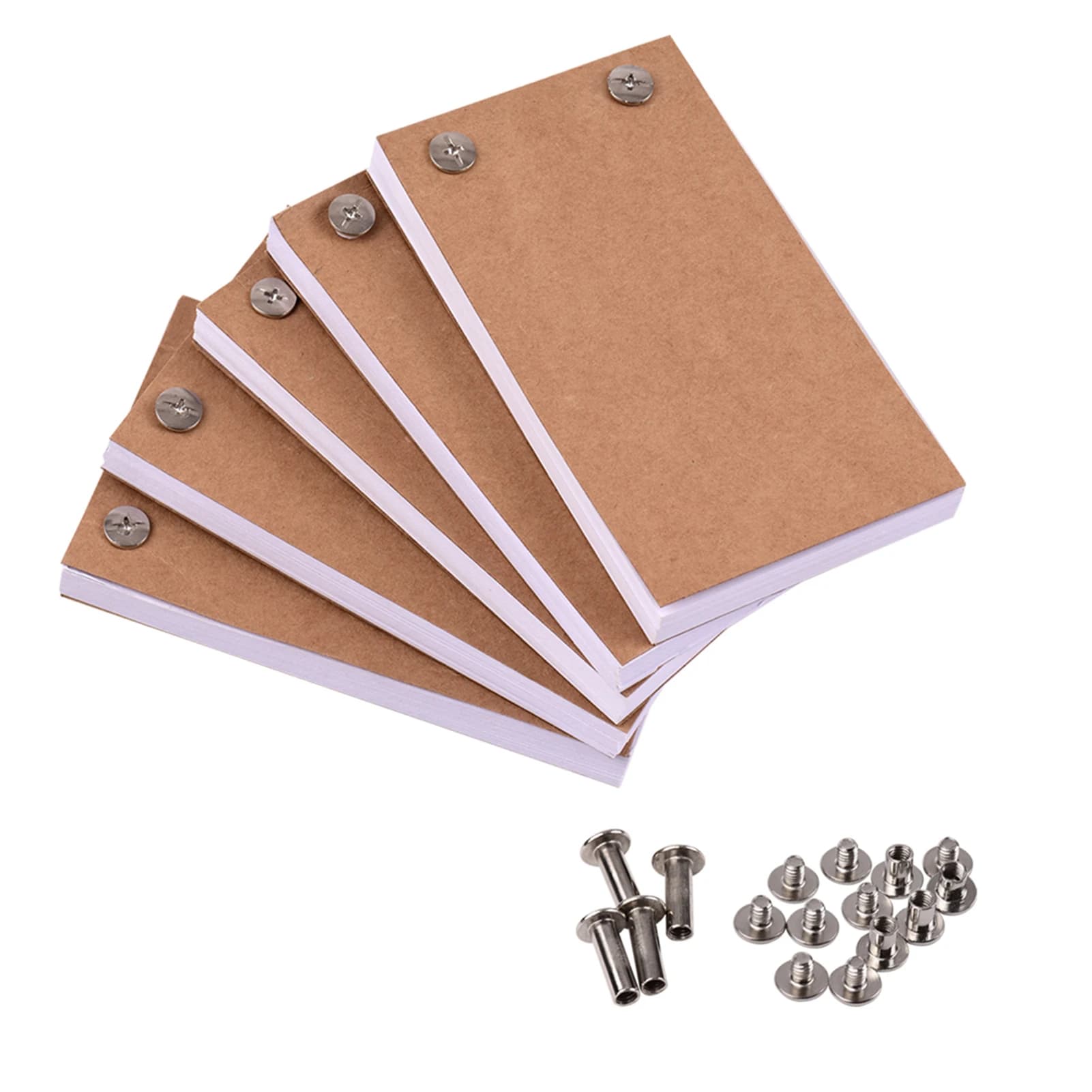 Blank Book Kit with 300 Sheets Animation Paper Flipbook Binding Screws for LED Tracing Light Pad Drawing Sketching Animatio