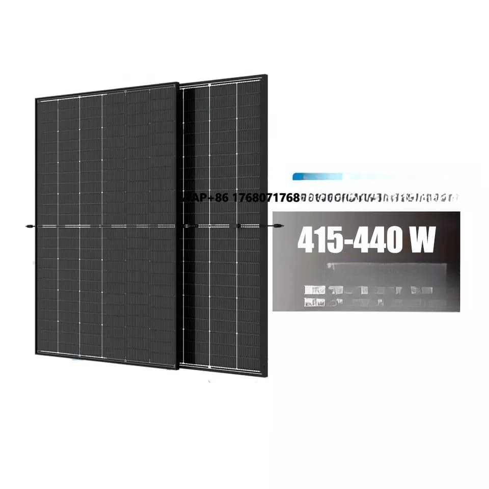 Pannelli solari Trina CA Magazzino Nuovo livello A Bifacial Solar 435 W Mezza cella Tipo N per pannello solare per uso domestico