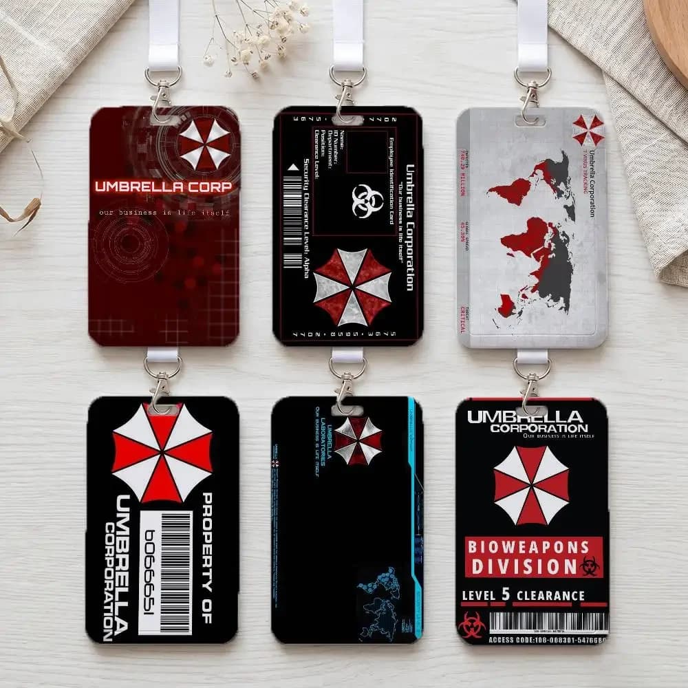 Game Umbrella C-Corporation Portable Lanyard ID Badge Holder
