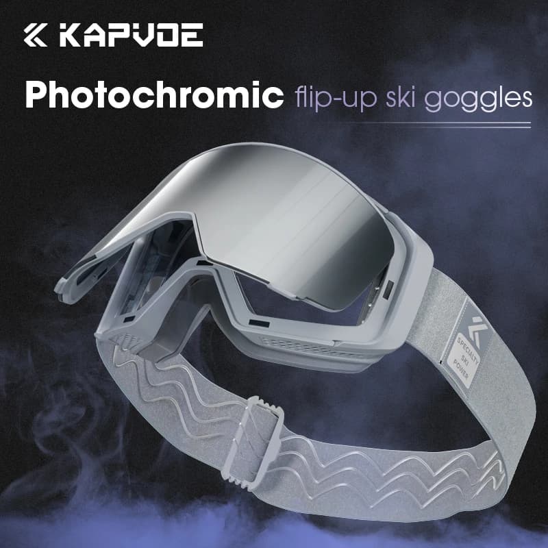 KAPVOE Occhiali da sci Sport Snow Mountain Doppi occhiali antiappannamento Inverno Uomo Donna Occhiali da sci all'aperto Snowboard Sci sulla neve