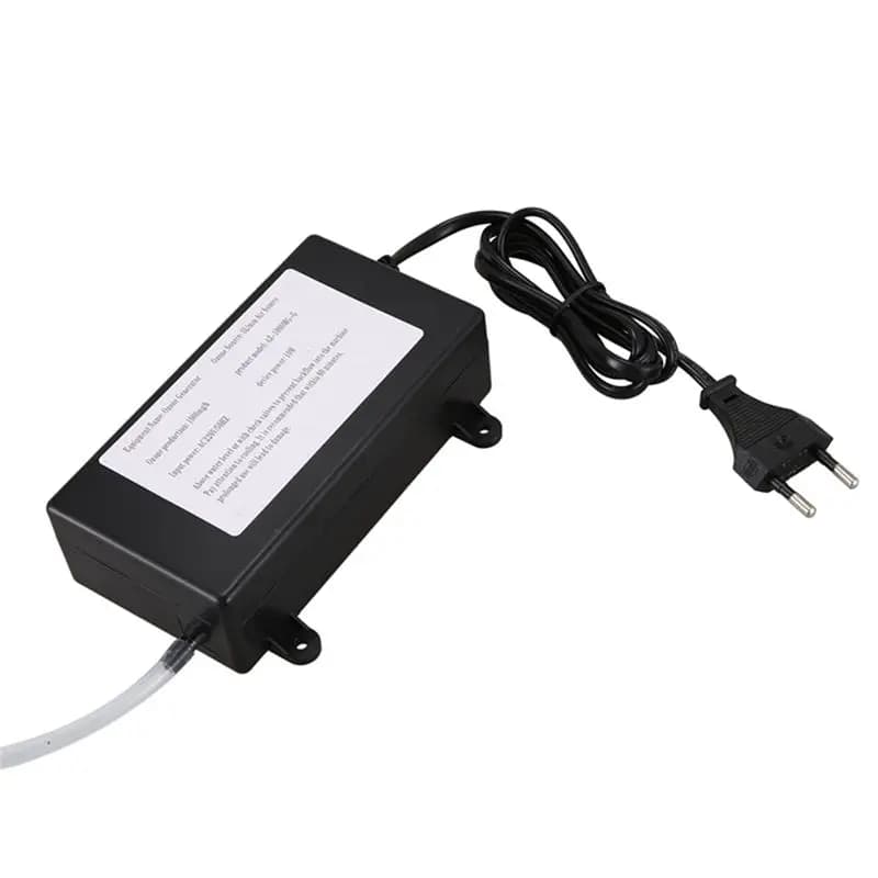 Generatore di Ozono A73T 2 Pezzi 1000mg, Purificatore d'Acqua e Aria, Trattamento per Frutta, Verdura, Acquario, Spina EU