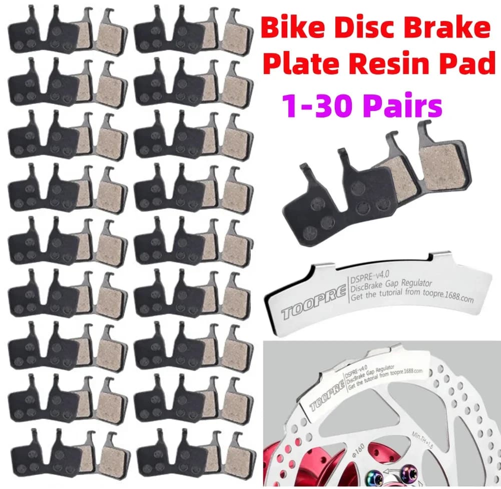 1-30 paia di pastiglie freno a disco per bici pastiglie freno idrauliche in resina accessori di ricambio silenziosi resistenti all'usura per Magura MT5 MT7