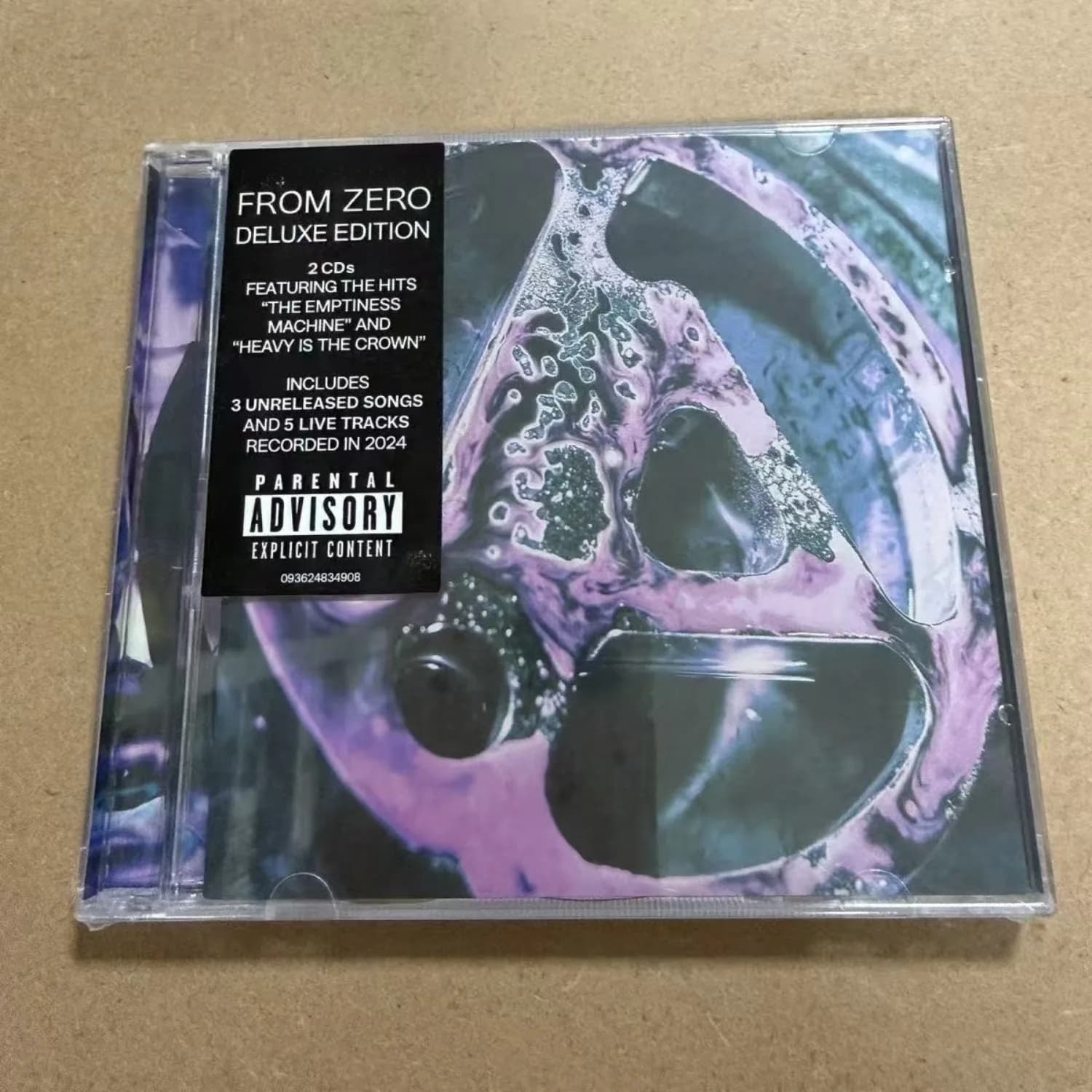From Zero Nu-Metal Rock CD Album Deluxe Edition with Unreleased Tracks & Live Recordings Collectible Record