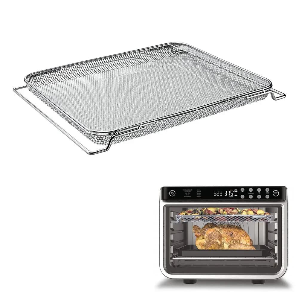 Air Fryer Oven Basket Replacement Baking Trays for NINJA DT201 DT251 Foodi Digital Air Fryer Oven Air Frying and Dehydrating