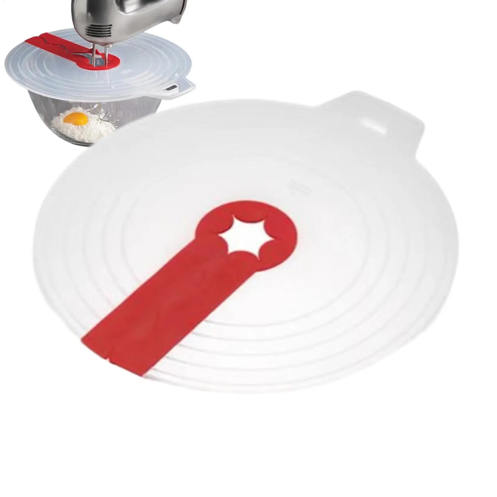 Coperchio Anti-Schizzi per Mixer, Protezione Anti-Schizzi in Silicone Riutilizzabile, Coperchi per Fruste da Uova, Pentole e Padelle, per Montare e Schiumare Creme