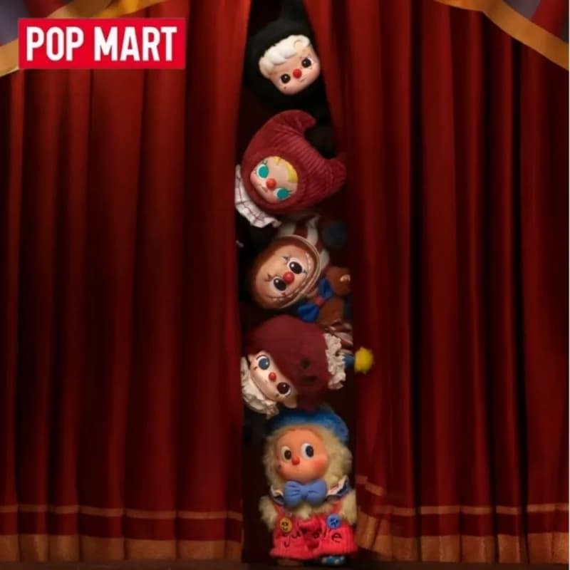 POP MART WHY SO SERIOUS Series Vinile Peluche Scatola cieca originale Scatola misteriosa a sorpresa Figura d'azione anime carina