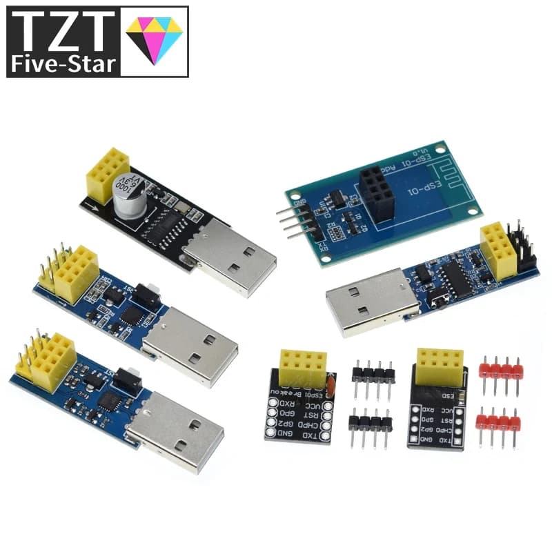 CH340G CP2104 USB A ESP8266 ESP-01 ESP-01S Modulo Programmatore Adattatore Scarica Debug Link Kit per Arduino LINK v1.0 CH9102F