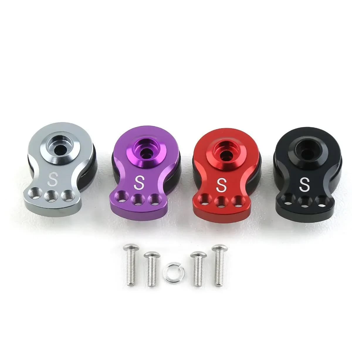 Protezione Servo della forza della sezione regolabile 25T denti dente mezzo Servo corno del braccio per barca per auto telecomandata 1/8 1/10