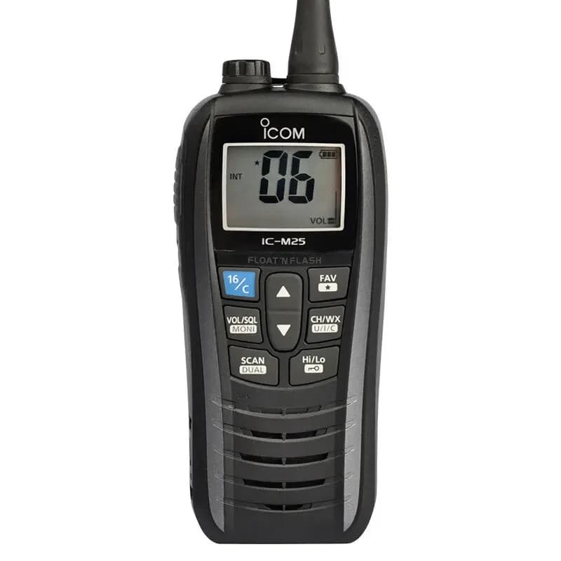 Walkie-talkie marittimo M25 Walkie-talkie galleggiante IPX7 Classe Nave impermeabile Piattaforma speciale 150M