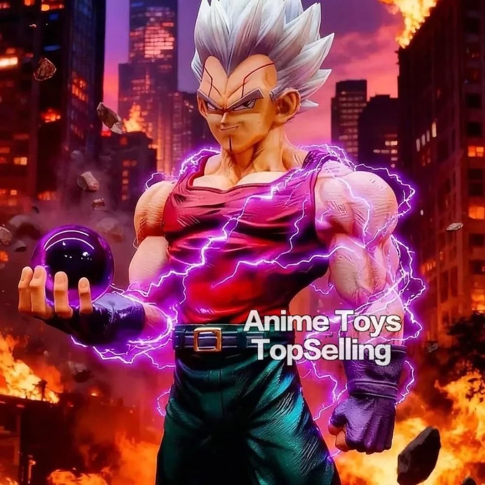 27 cm/10,63 pollici Anime Dragon Ball Z Figura GT Baby Vegeta Action Figures Collezione di statue in PVC Modello Giocattoli Regali