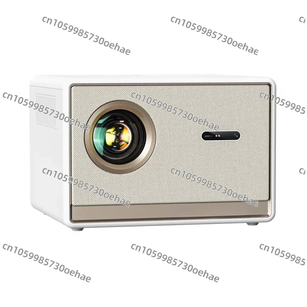 Proiettore LCD 1080P T5 in stile nordico da 1000 ANSI lumen Proiettore portatile in tessuto per la casa con subwoofer professionale
