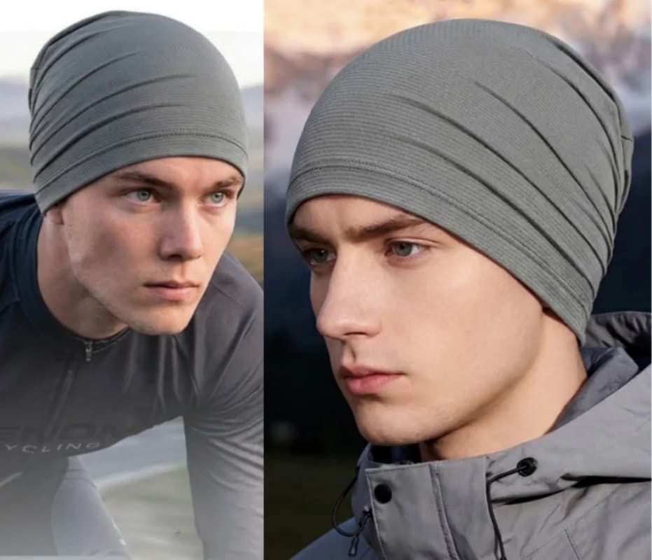 Summer Breathable Sports Running Cap Absorb Sweat Headscarf Cycling Helmet Liner Headwraps Hat Unisex Hiking Riding Beanie Hat