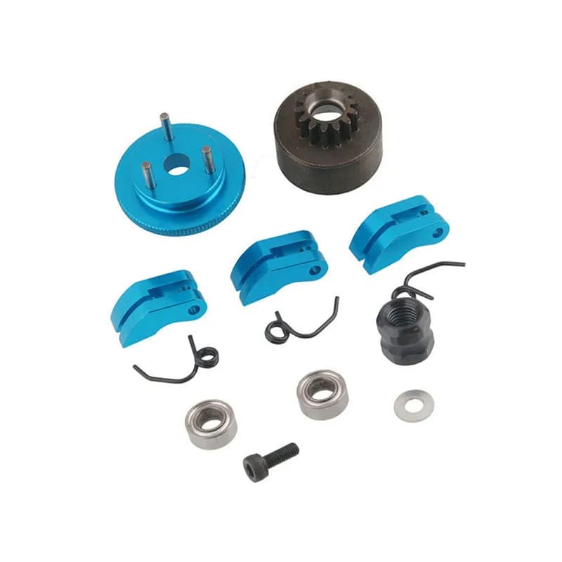 RC Frizione Campana 14T Volano Frizione campana Set per 1/8 RC Auto HSP KYOSHO Buggy Truck Truggy Livello 21 a 28 Nitro Motore Aggiornamento Par