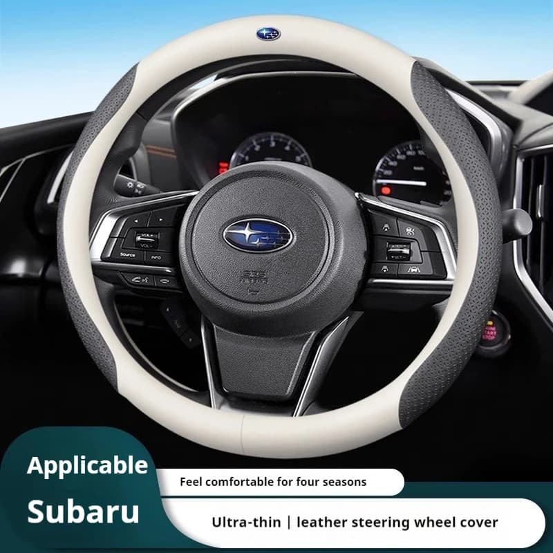 Anti-slip Carbon Fiber Leather Cover for Subaru BRZ WRX XV Ascent Forester Outback Impreza Legacy