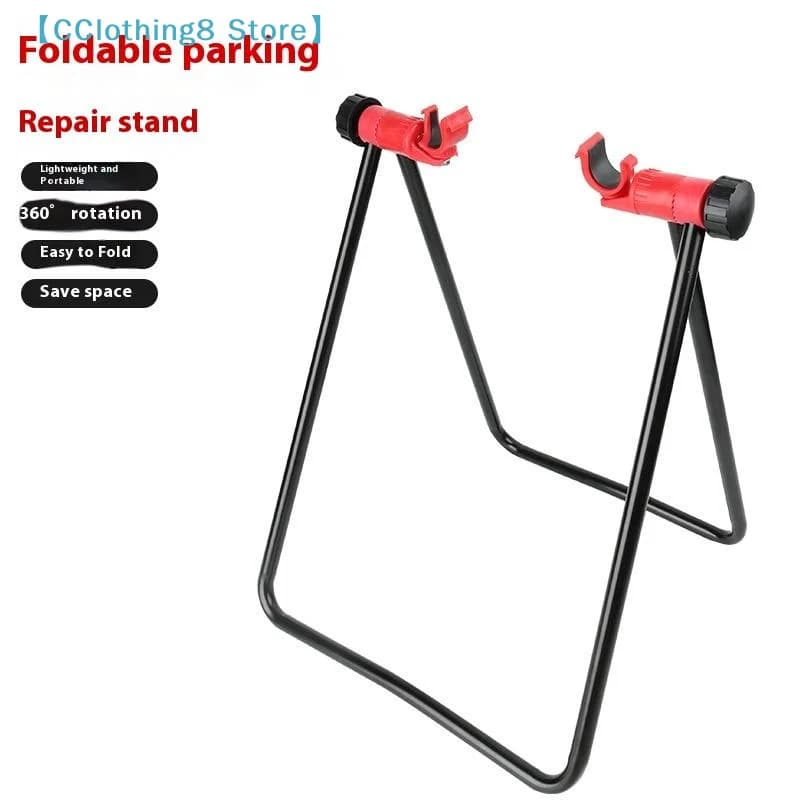 Supporto Verticale Triangolare per Bicicletta, Cavalletto a U per Riparazione Bici da Strada, Stand Pieghevole per Manutenzione Cicli 【AliS8】