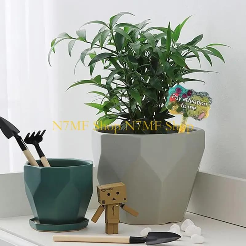 N7MF Plant Label Moulds for Potted Plants Durable Silicone Moulds Suitable for Indoor