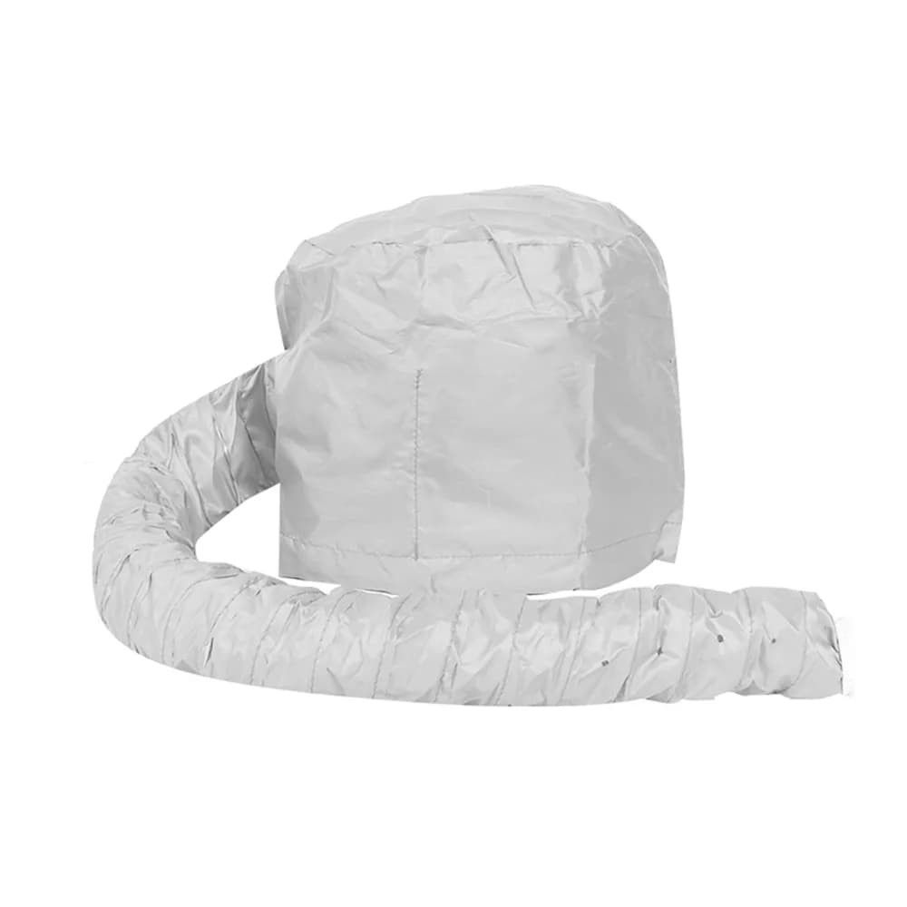 Adjustable Drawstring Hair Drying Cap Universal Soft Material Hooded Hair Dryer Portable Safety Hair Bonnet Attachment Home Use