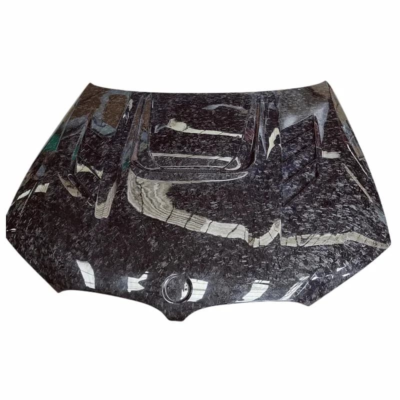 Forged Carbon Fiber Engine Hood for B X4M F98 X3M F97 G01 G02 G08 Body Kit Front Bumper Edge Side Skirt Rear Diffuser
