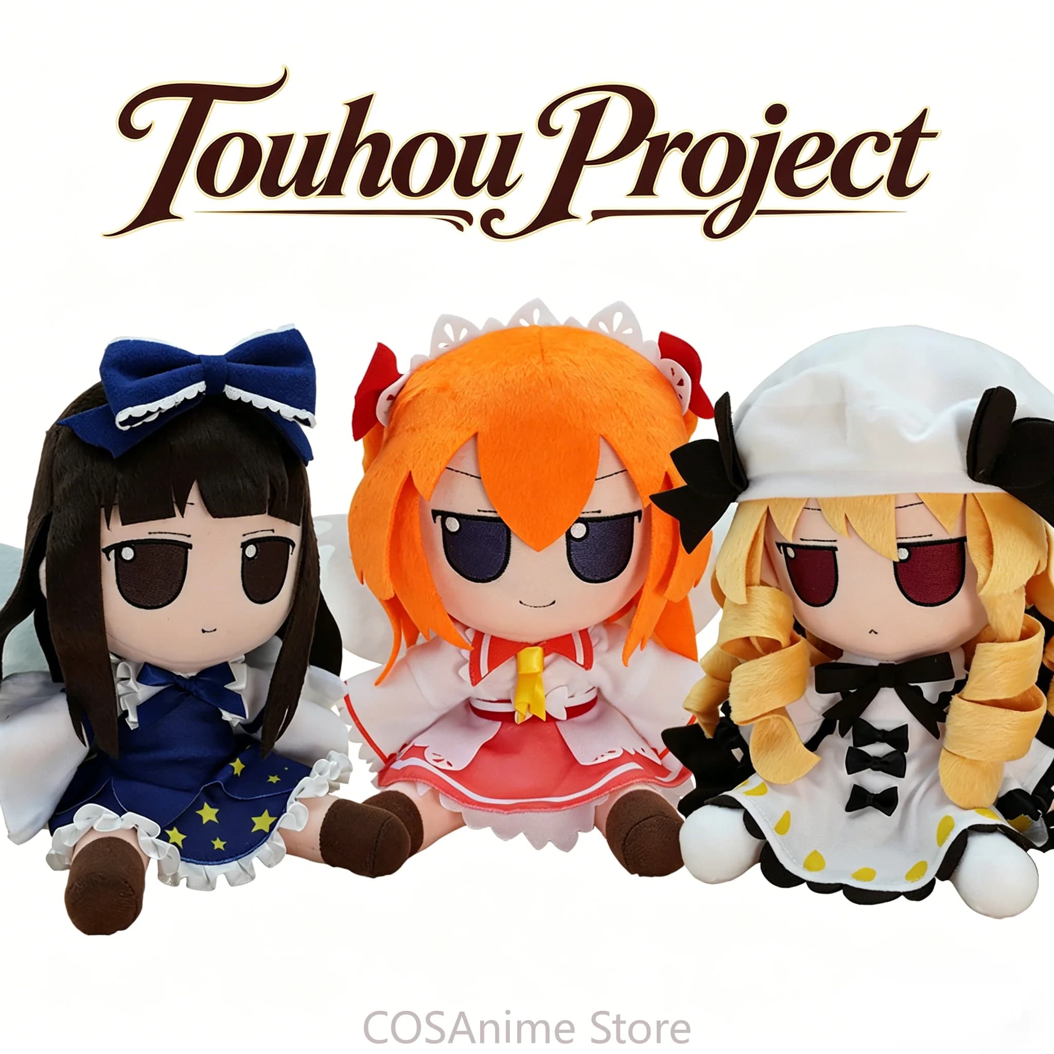 Touhou Project Sunny Milk Star Star Sapphi Sunny Milk Anime Figure Plush Model Cotton 20CM Fumo Pillow Sitting Plushie Mascot