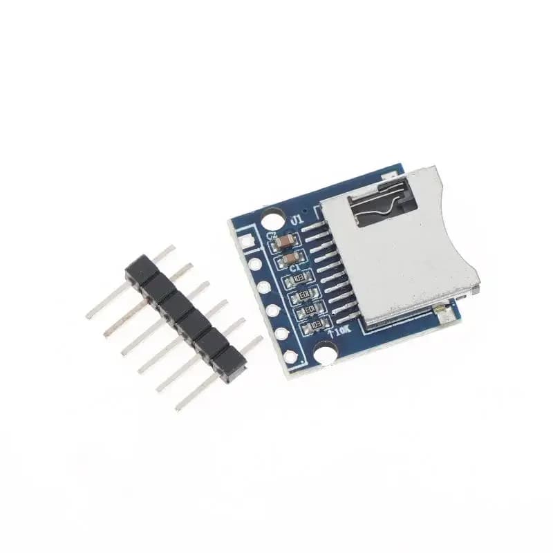1 Pezzo Modulo Lettore di Schede Mini, Connettori di Memoria NON Saldati per Kit Fai-da-te Arduino