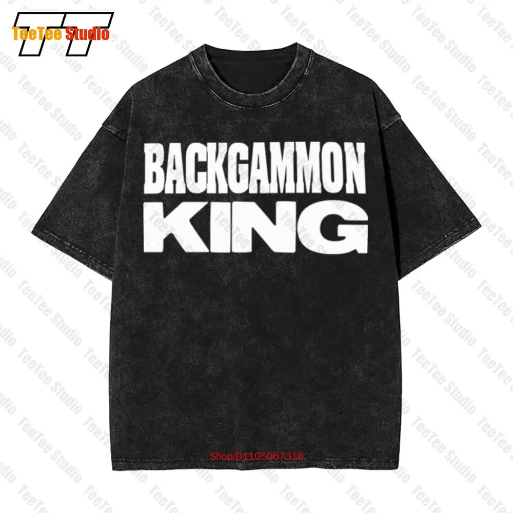 T-shirt oversize vintage Backgammon Kingpick IGHU
